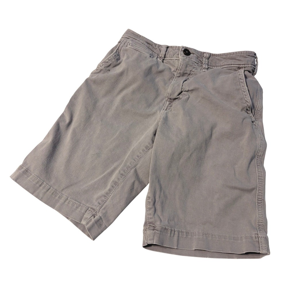 American Eagle Outfitters AEO Mens Size 26 Extreme Flex Classic Chino Short Grey
